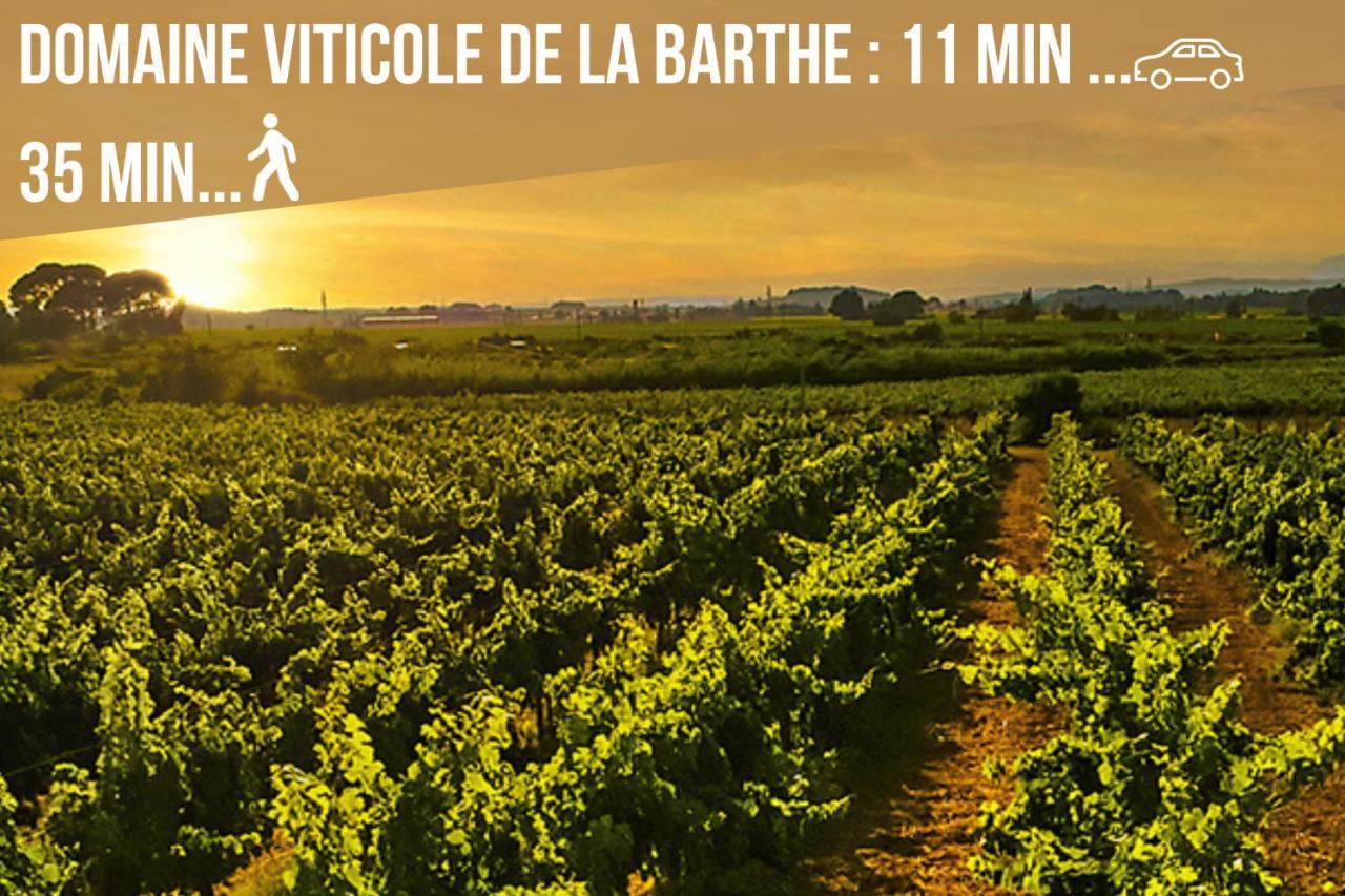 Centre Historique - Free Parking - Self Checkin - Wifi - Industriel - Sleepntripbeziers Apartment Luaran gambar